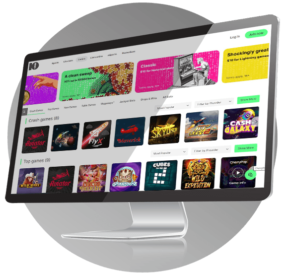 10Bet Casino Desktop Review