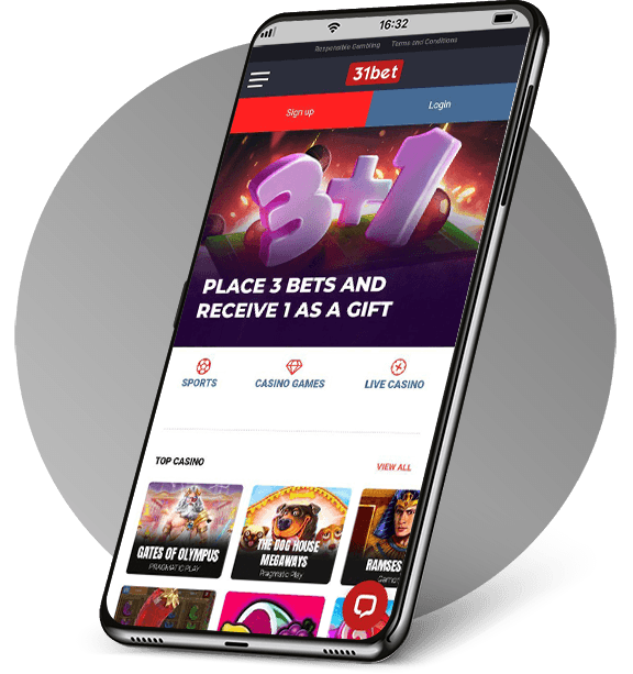 31Bet Casino mobile