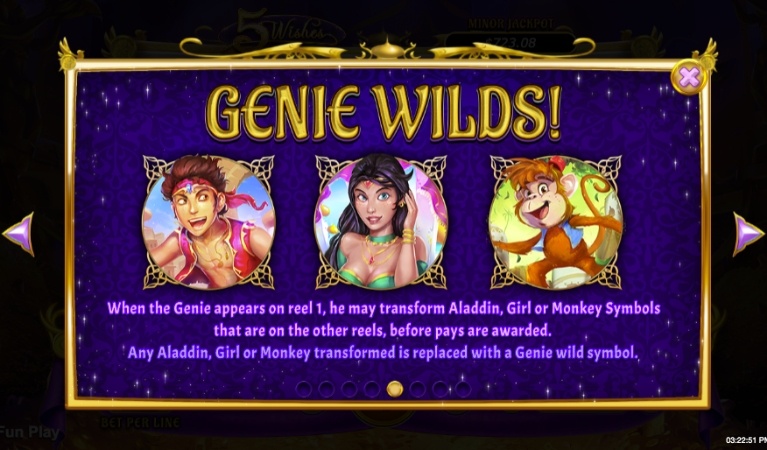 5 Wishes Symbols