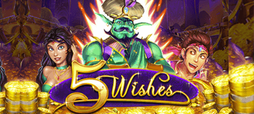 Play 5 Wishes With Free Spins and No Deposit Bonus Codes 
