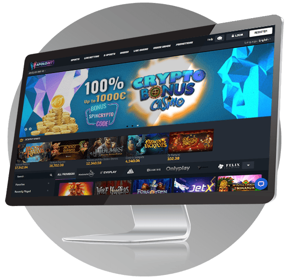 Apolobet Casino Desktop