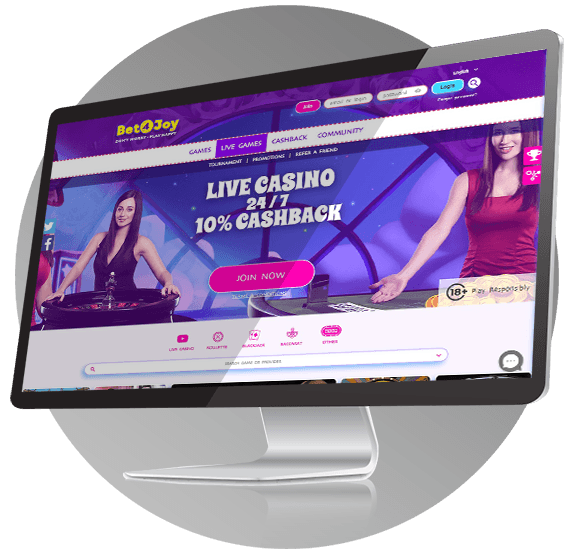 Bet4Joy Casino Desktop