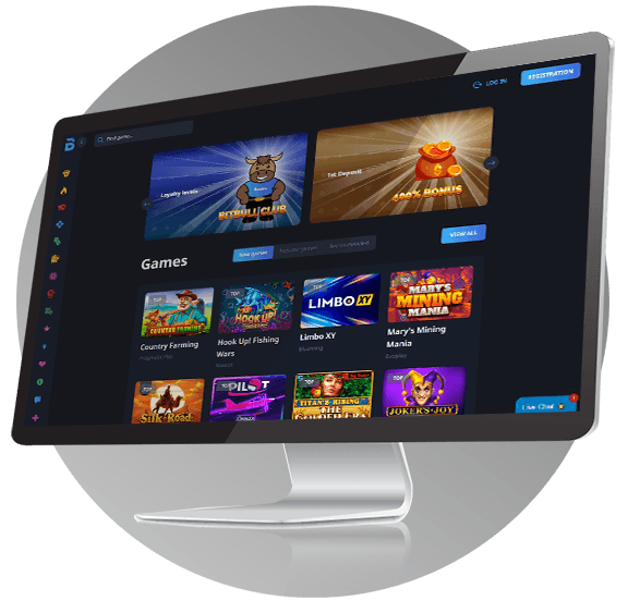 Bit4Win Casino desktop