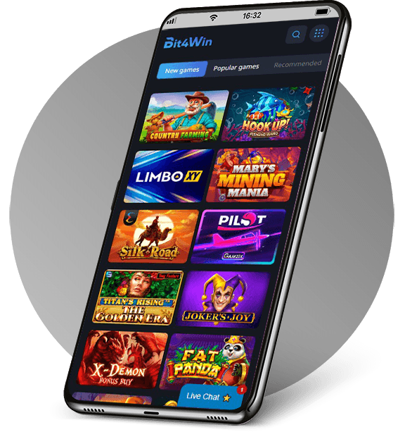 Bit4Win Casino mobile