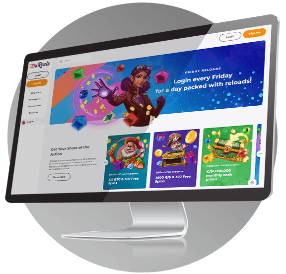 BitReels Casino desktop