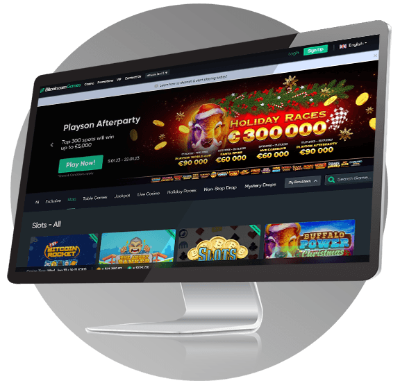 Bitcoin.com Games Casino desktop