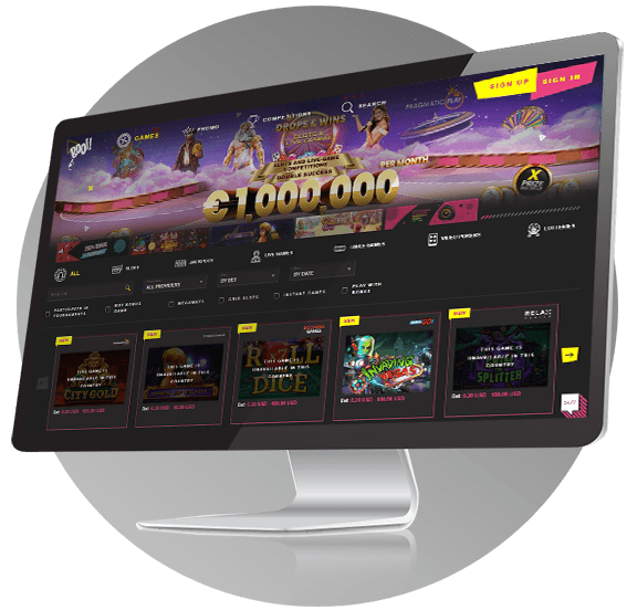 Booi Casino Desktop