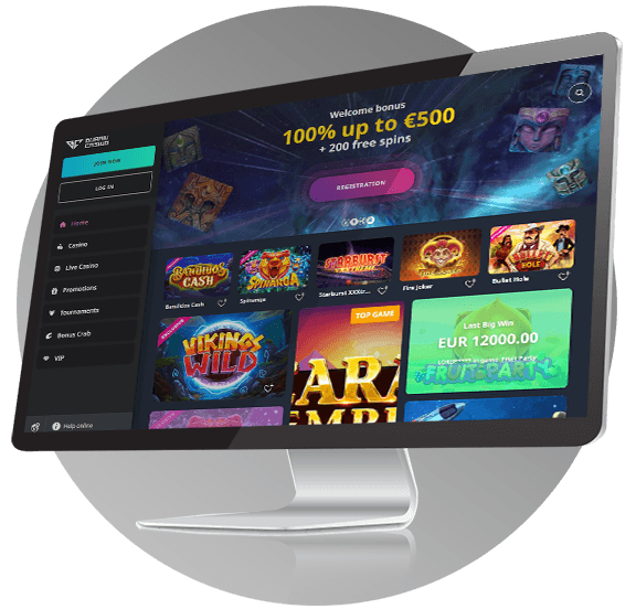 Buran Casino desktop