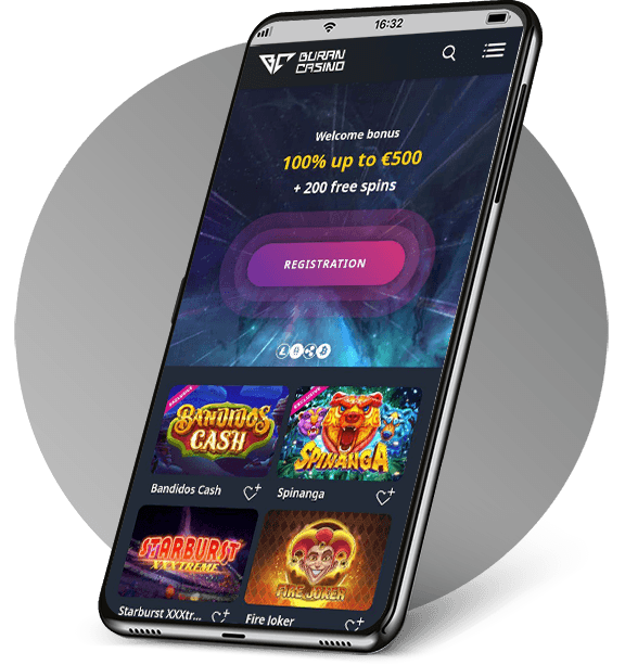 Buran Casino mobile