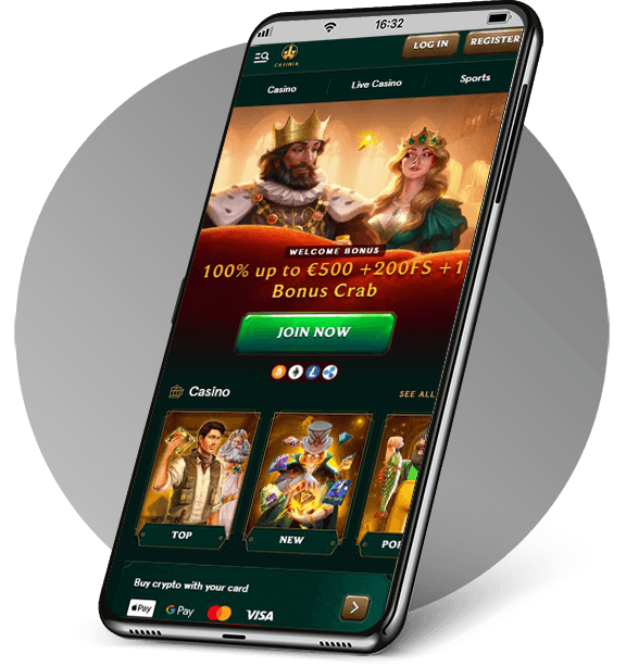 Casinia Casino mobile