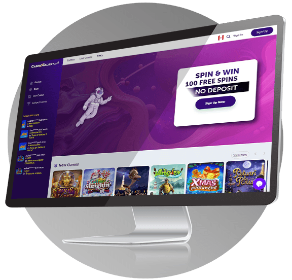 CasinoGalaxy Desktop Review