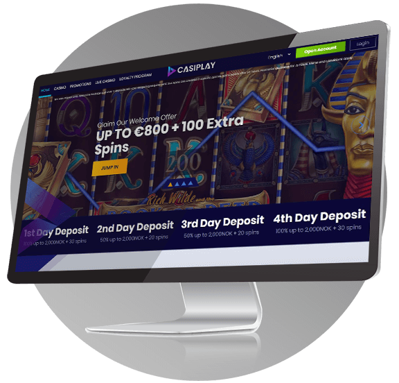 Casiplay Casino Desktop