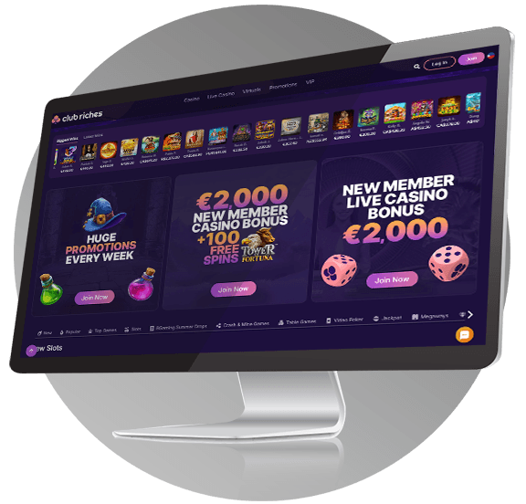 Club Riches Casino desktop