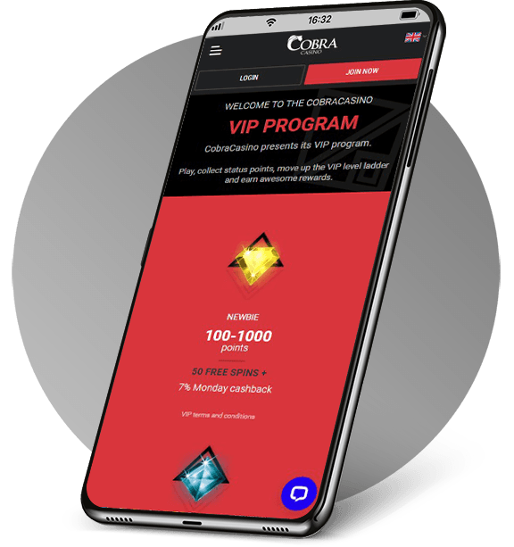 Cobra Casino Mobile Review