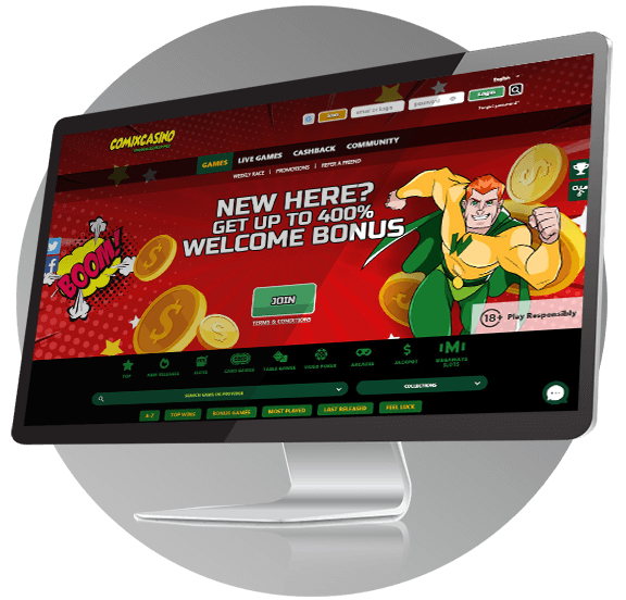 Comix Casino Desktop