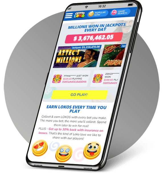 CryptoLoko Casino Mobile