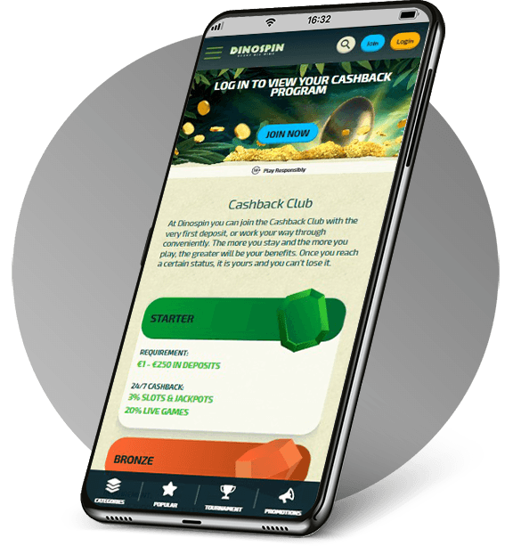 Dinospin Casino Mobile