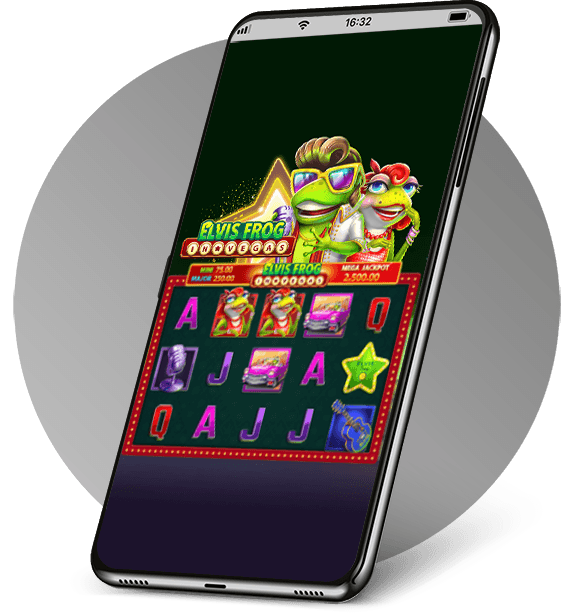 Elvis Frog in Vegas on Desktop Vs Mobile