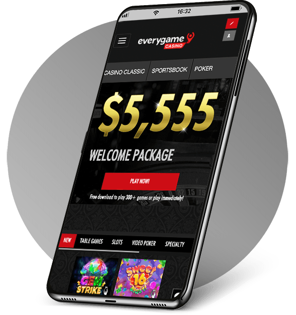 Everygame Casino mobile site