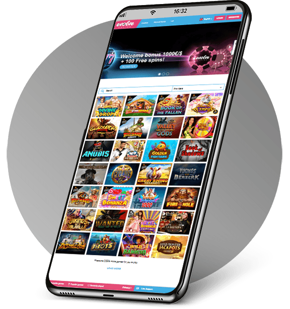 Evolve Casino Mobile Casino