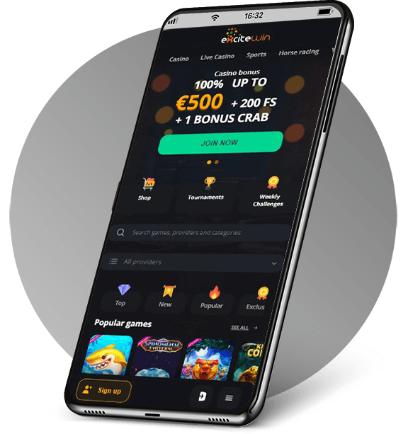 ExciteWin Casino mobile