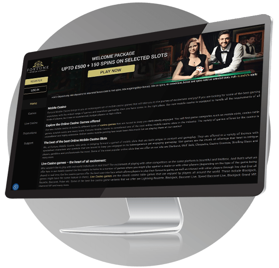 Fortune Mobile Casino Desktop Review