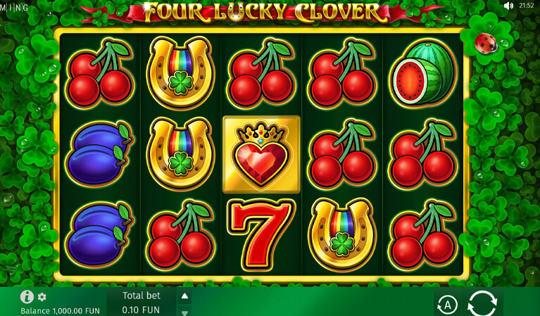 Four Lucky Clover