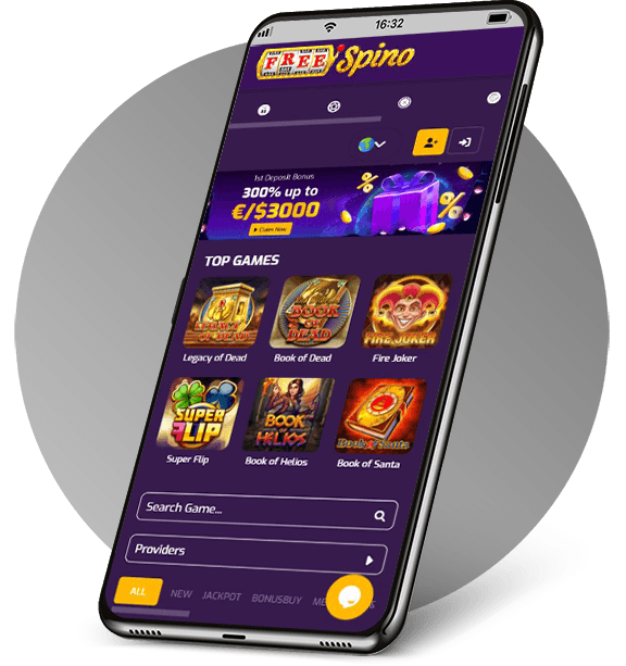Free Spino Casino Mobile Review