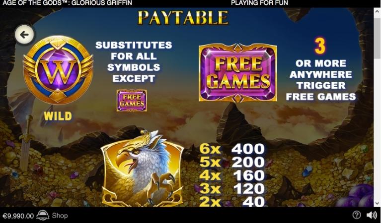 Glorious Griffin Symbols