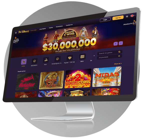 GodBunny Casino desktop