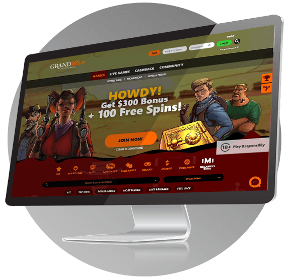 Grand Wild Casino Desktop Review