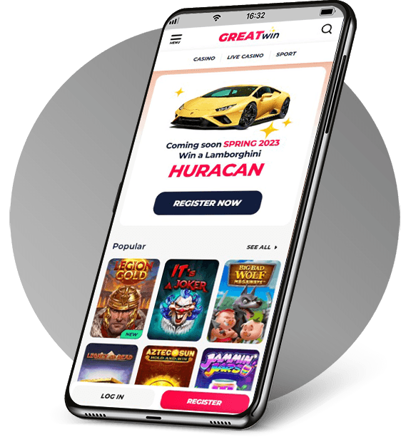 GreatWin Casino mobile