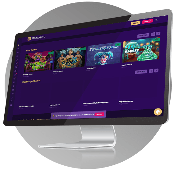 Haz Casino Desktop