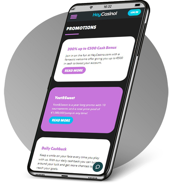 HeyCasino mobile