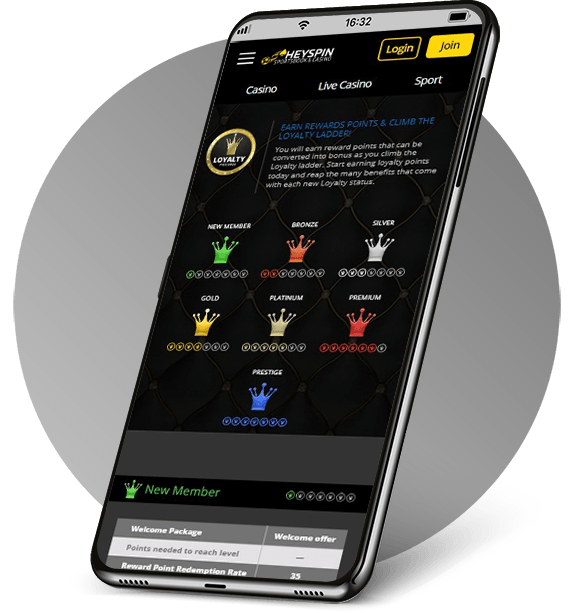 HeySpin Casino Mobile Review