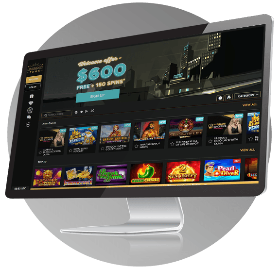 Jackpot Town Casino desktop