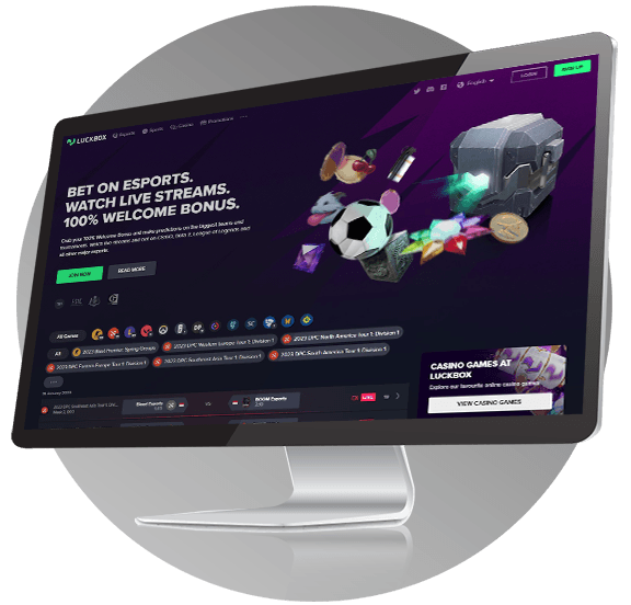 Luckbox Casino Desktop
