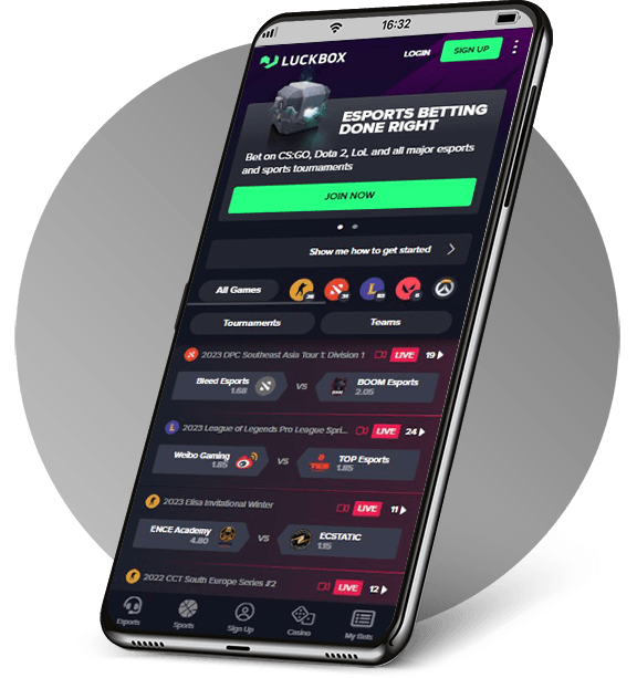 Luckbox Casino mobile