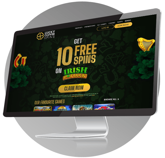 Lucky Clover Spins Casino Desktop