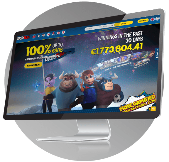 LuckyBull Casino Desktop