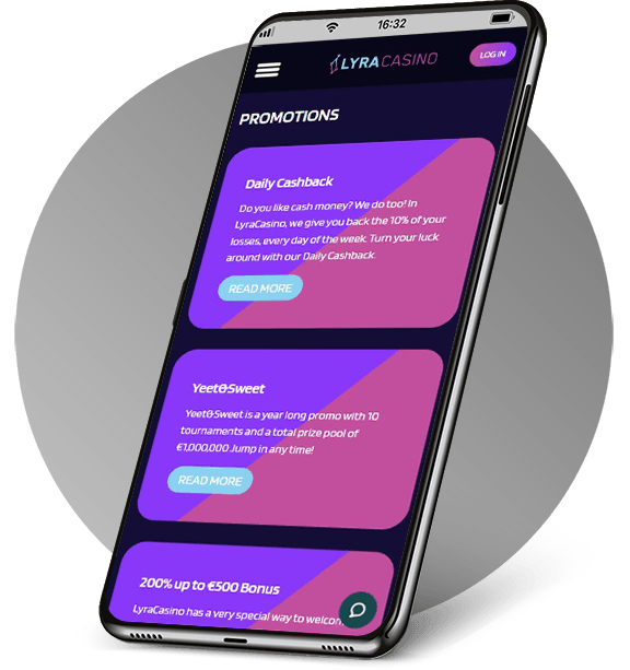 Lyra Casino Mobile