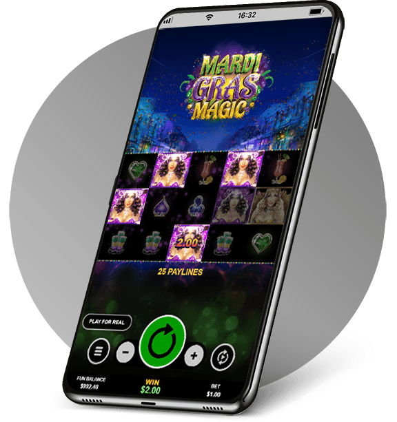 Mardi Gras Magic on Desktop Vs Mobile