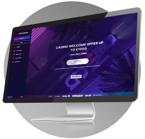 Megarush Casino Desktop