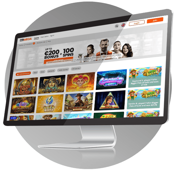 Mr Mega Casino desktop