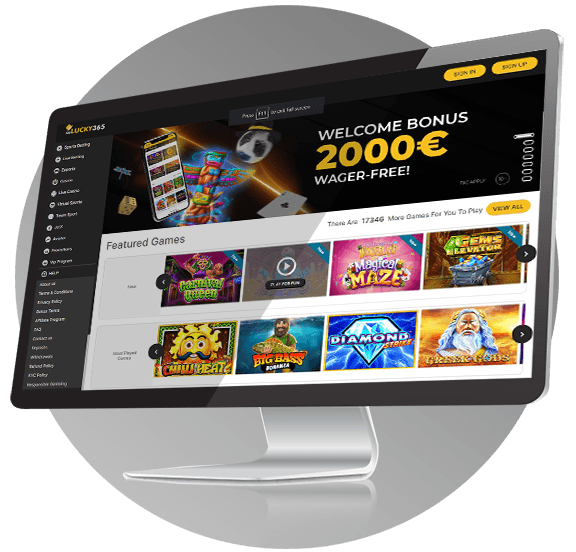 MrLucky365 Casino Desktop