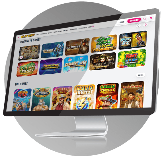 OhMySpins Casino Desktop