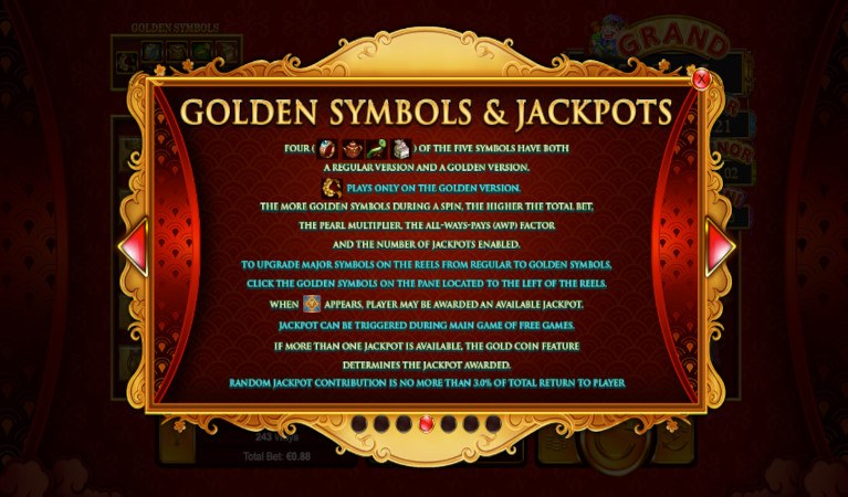 Plentiful Treasure Symbols