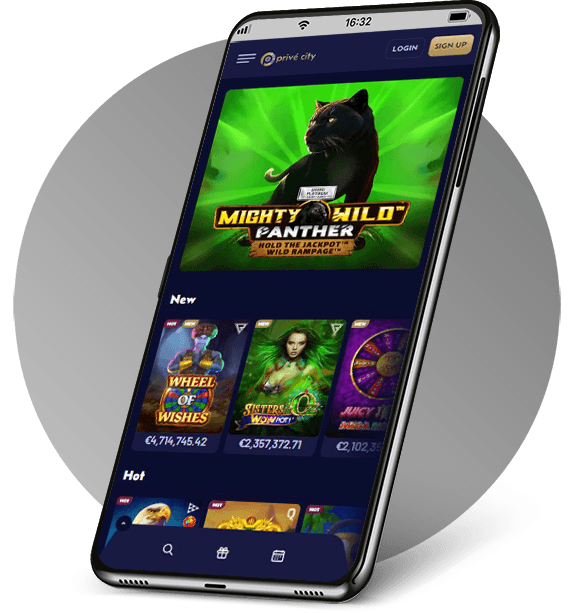 Prive City Casino mobile