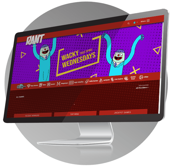 Rant Casino Desktop