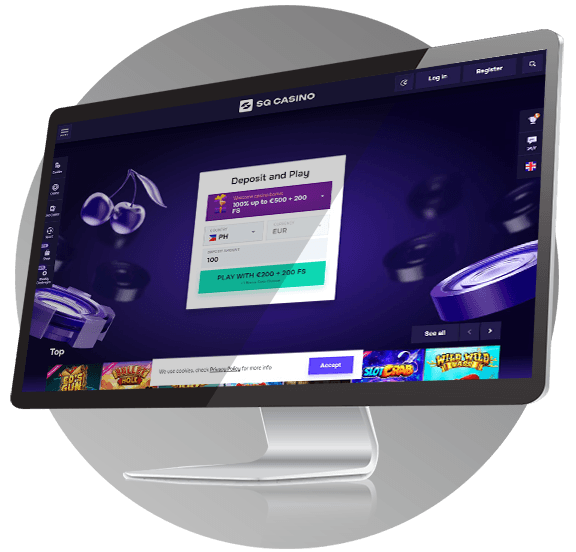 SG Casino desktop